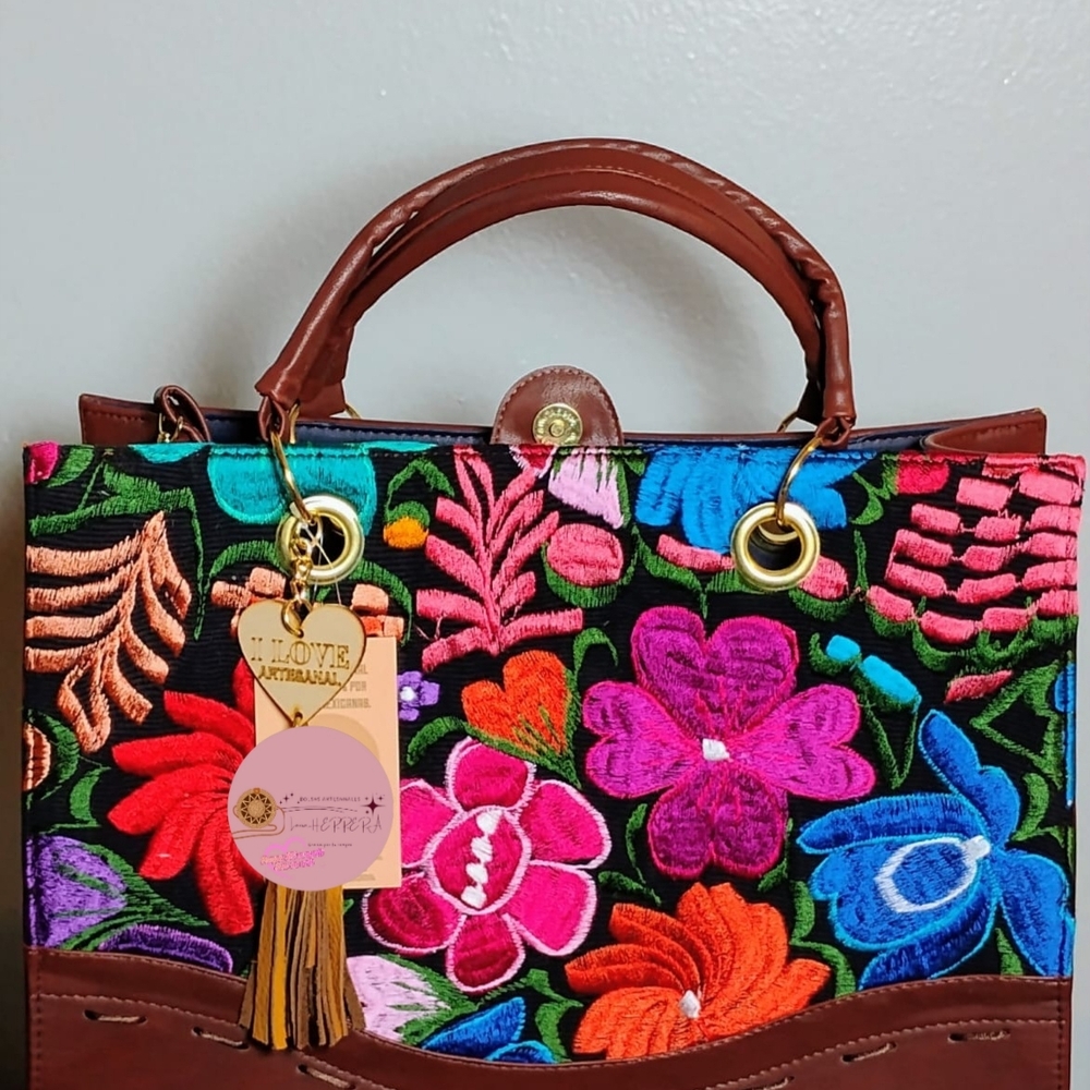 Multicolor Embroidered Women's Bag